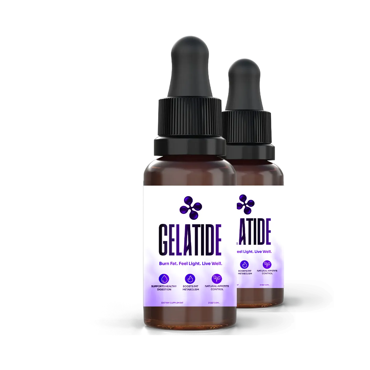 Gelatide Drops 2 bottle package