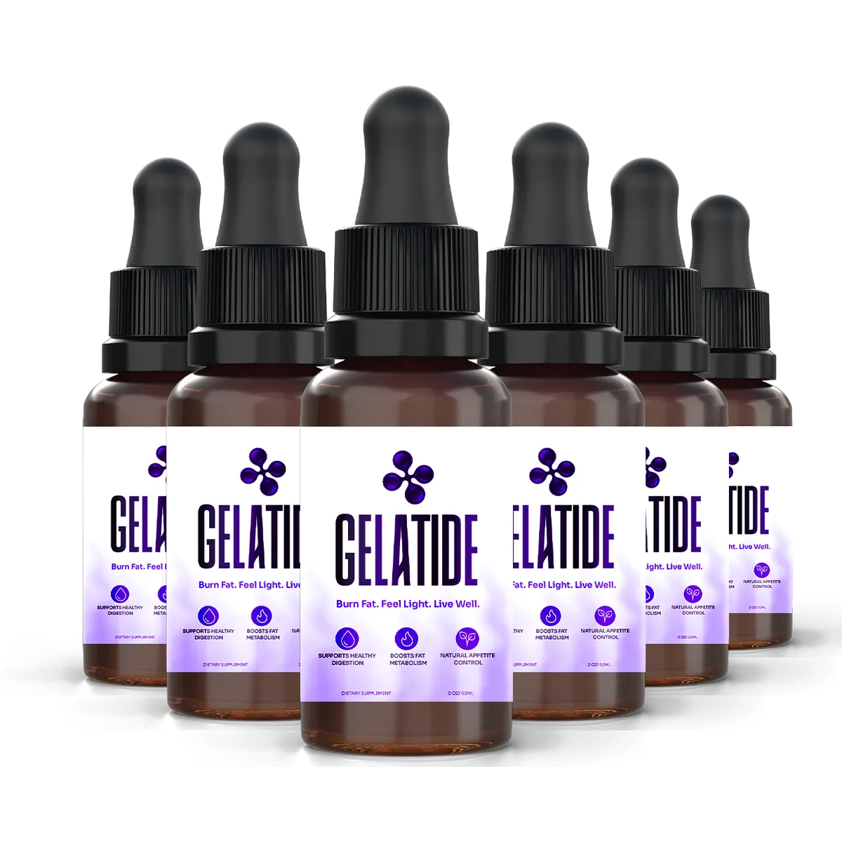 Gelatide Drops bottles
