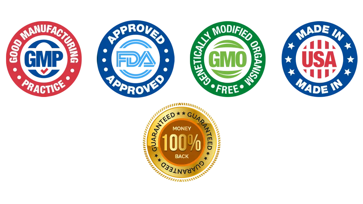 Gelatide Drops quality and guarantee seals